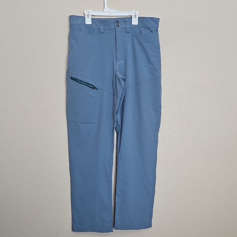 Alaskan Hardgear Duluth Trading Co Pants Mens 34x32  Blue Belted Standard Fit